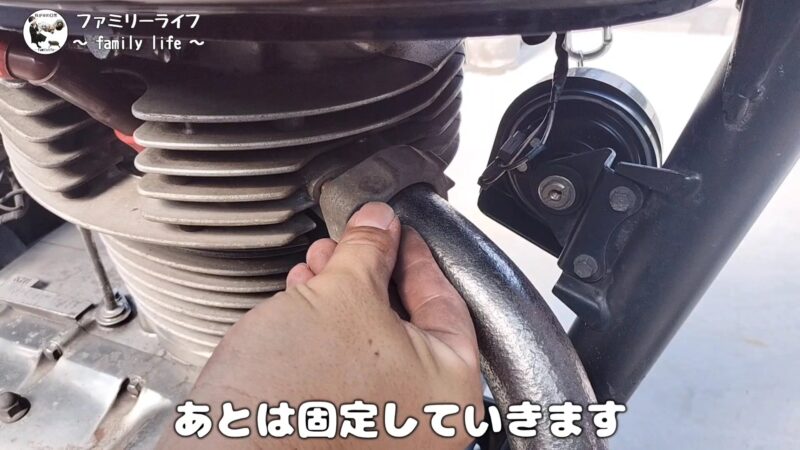 【バイク】マフラーの錆落とし！グラインダーとカップブラシで錆取りに挑戦！