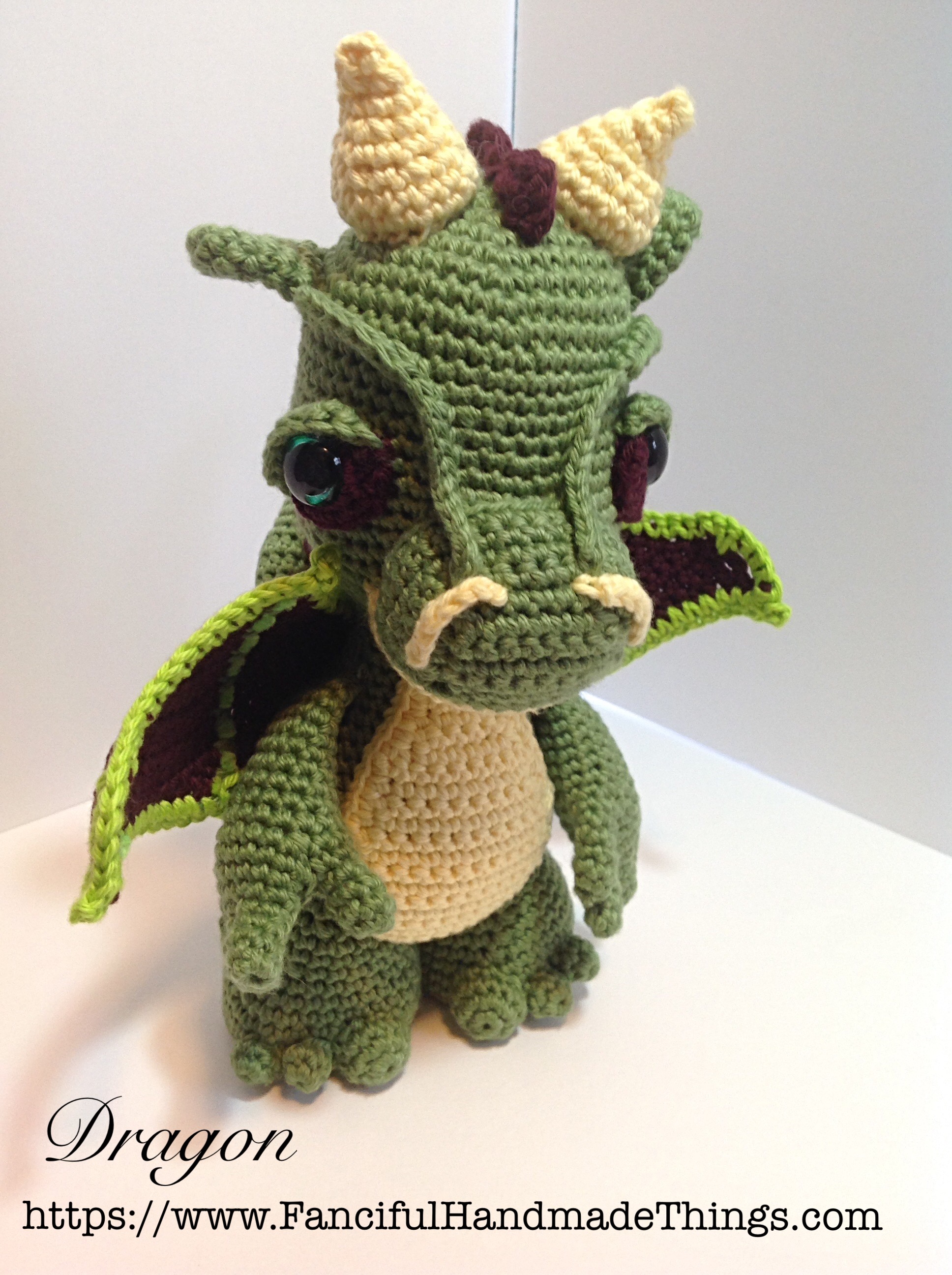 Amigurumi Dragon Fanciful Handmade Things