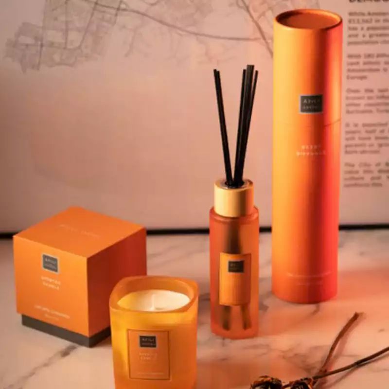 Luxury Sparkle Candle And Diffuser Bundle - Best Geometric Arts in Retina