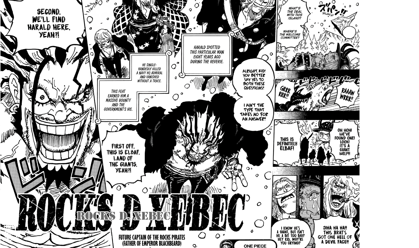 One Piece Chapter 1155 Spoilers We Finally Know Why No One Knew Rocks Rocks Appearance Revealed One Piece 