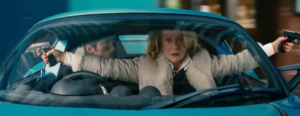 Helen Mirren in car Red 2