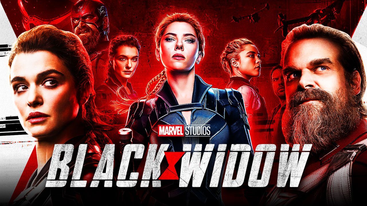 Black Widow Marvel Movie Banner
