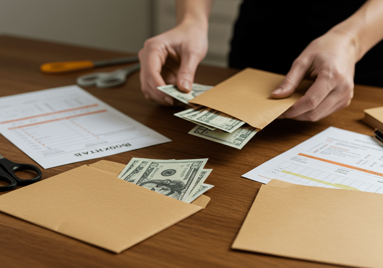 Budget tips and cash envelope method – Fangwallet