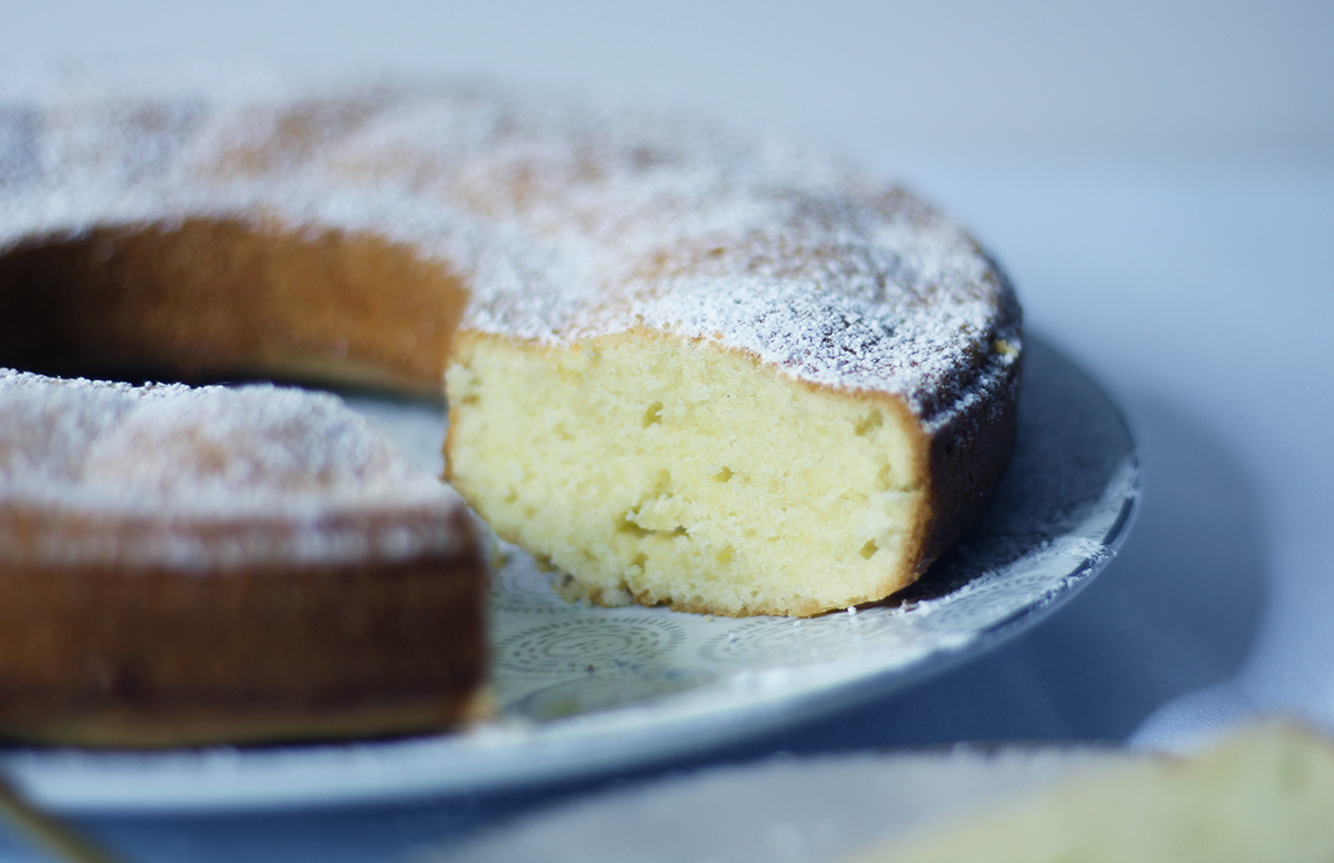 Gâteau Italien Au Citron Et à La Crème Fraîche Gâteau italien au citron - Fanny Albx