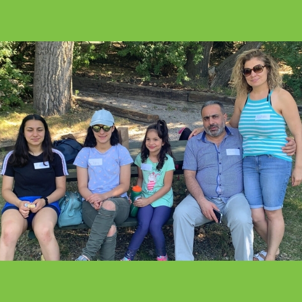 The Samara family at our summer soccer event