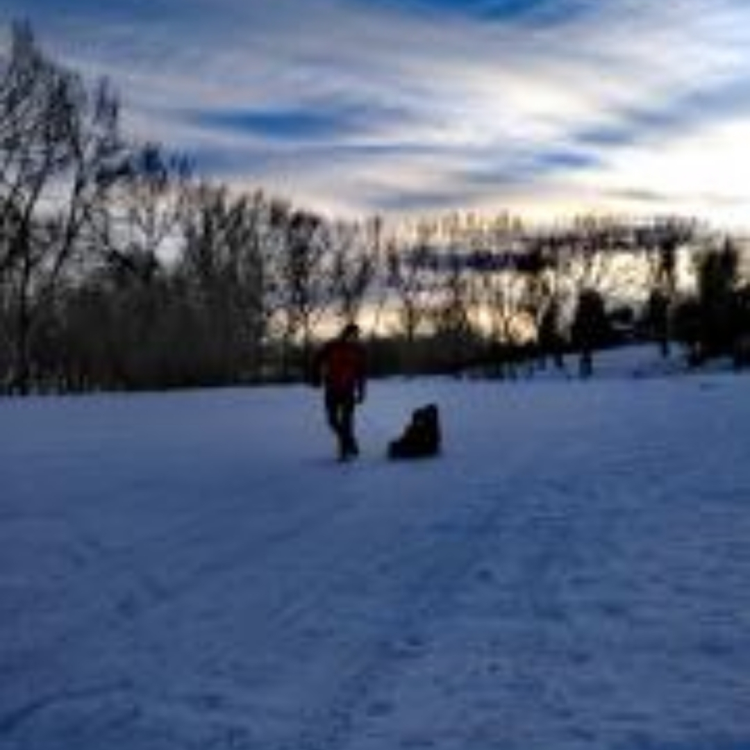 Fathers Day 2021 - Sledding