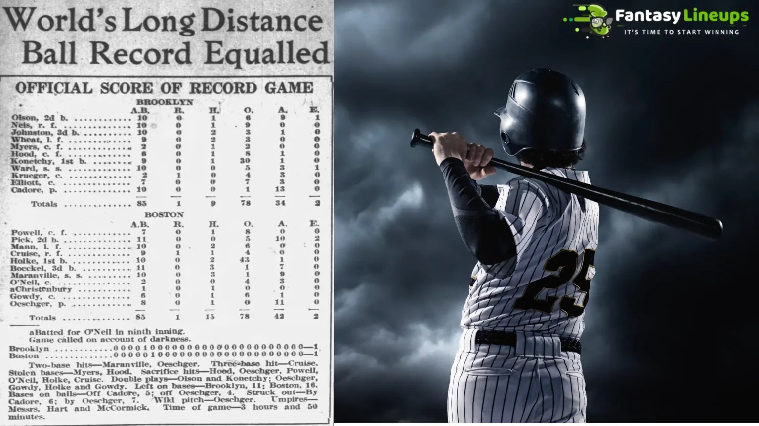 The Epic Saga Of The Longest MLB Game Ever MLB Daily Fantasy Picks