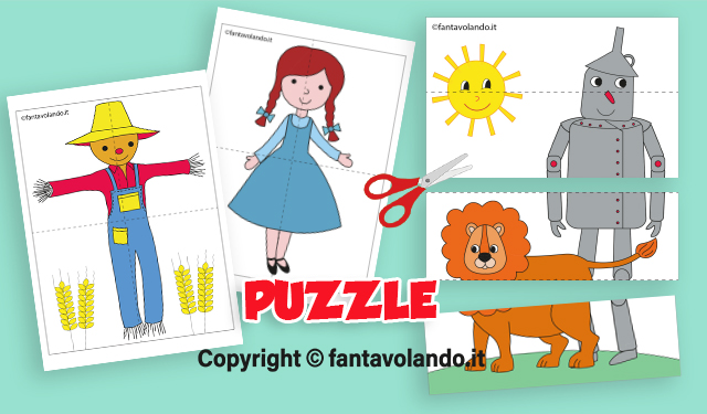 Il Mago Di Oz: Personaggi, Attività E Schede - Fantavolando 375_x_640_jpg