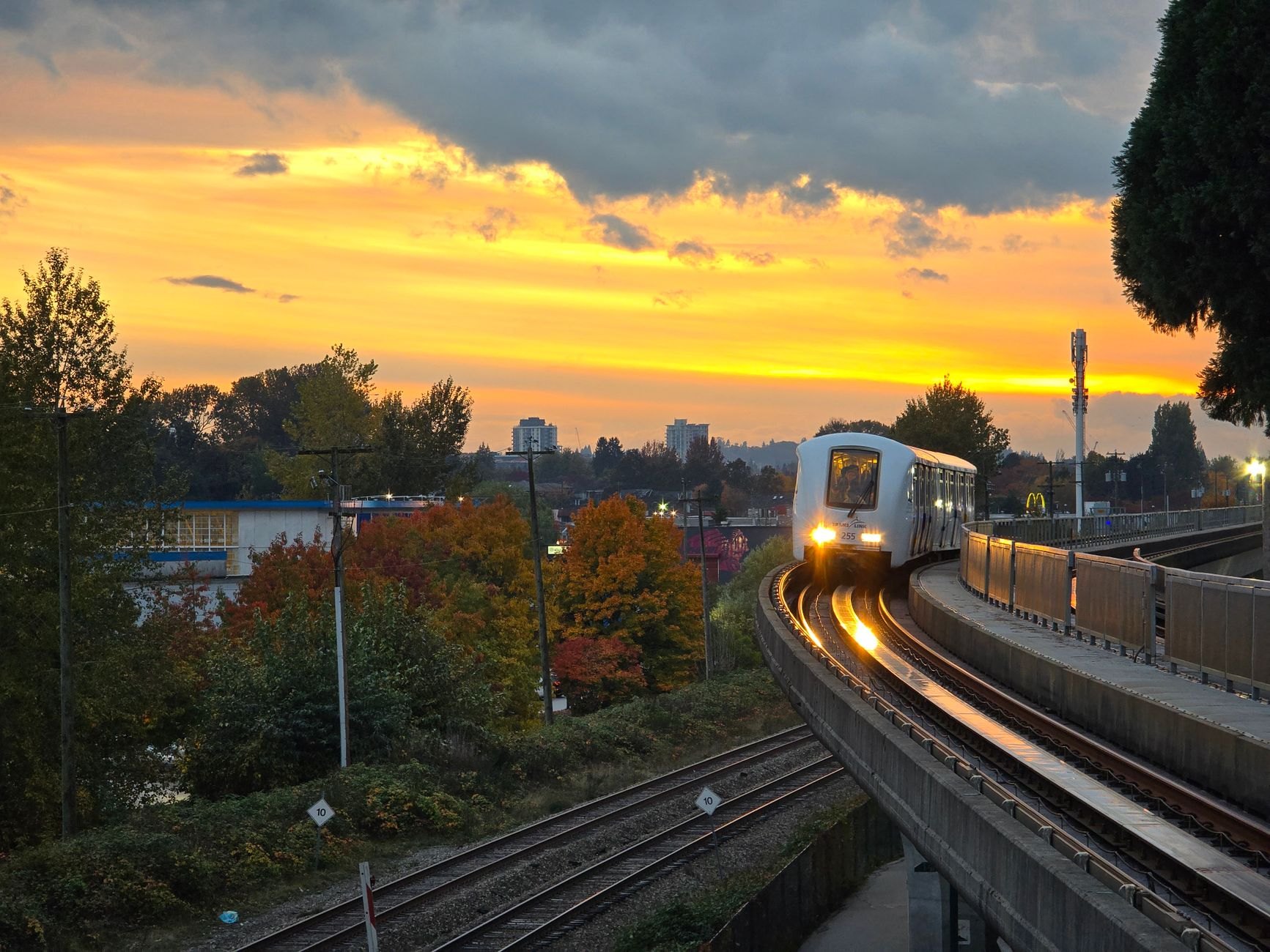 Vancouver Interactive Map BC Place Hastings Park SkyTrain Skytrain 