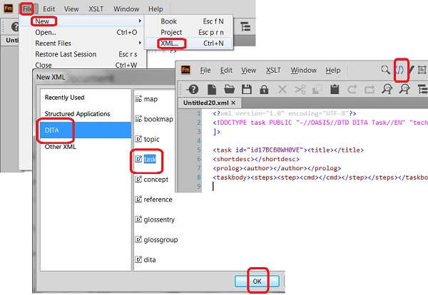 Create Dita Reference Topic Document - Abstract Illustration Collection - Desktop Quality