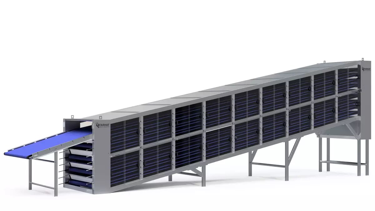 Farhat's first proofer machine, controlling dough fermentation.