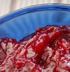 Finale Cranberry Sauce in Cobalt Finale Cranberry Sauce in Cobalt