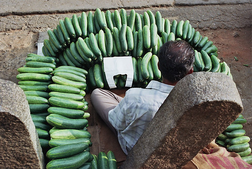 Cucumber Seller by dodo_ind.