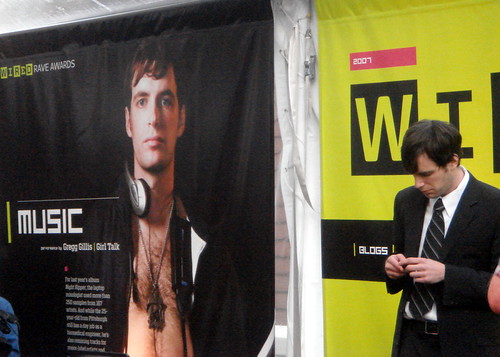 Girl Talk at the Wired Rave Awards