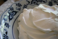 fresh whipped cream