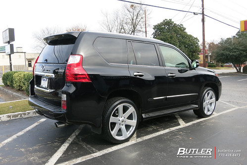 Lexus Gx470 With 22in Black Rhino Haka Wheels A Photo On