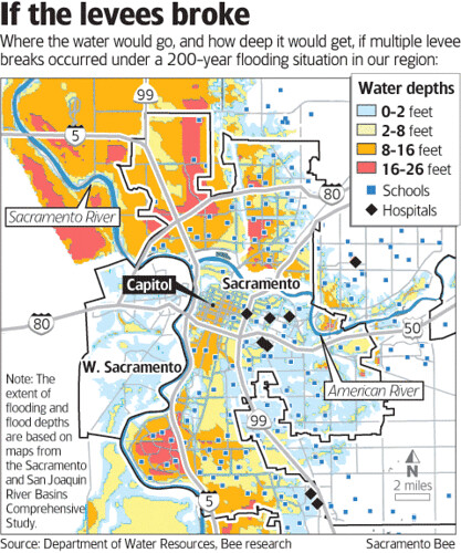 Flood map shows the map of the area which could get flooded if the water level rises to a particular elevation. Flood map | Flickr - Photo Sharing!