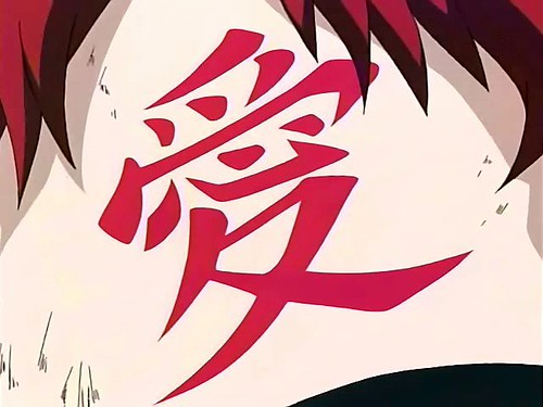 Gratuito Download immagini Gaara Love Tattoos il piu cool saluti