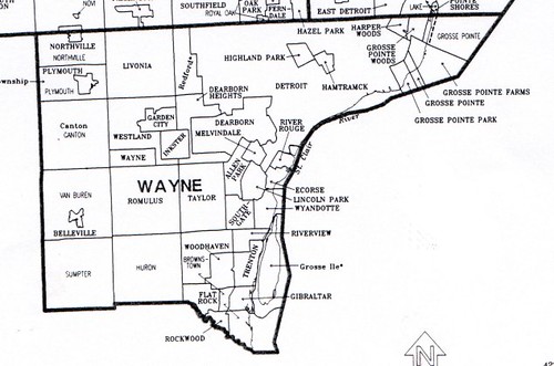 Wayne County Border Map 45311370 450370cd82 