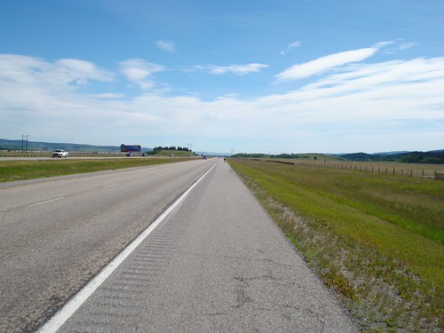 The flats on the way into Calgary