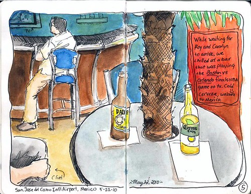 San Jose del Cabo airport bar