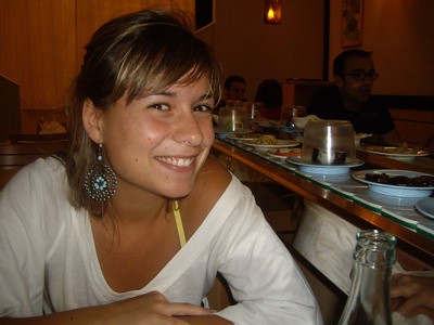 Andrew en el restaurante japonés