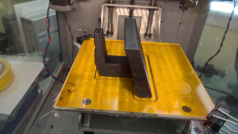 3d printed phone holder in accessory slot