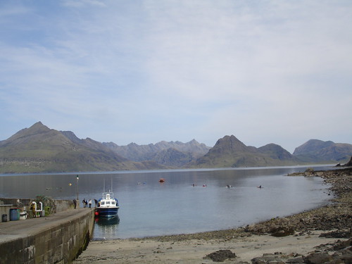 The view from Elgol to Coruisk.