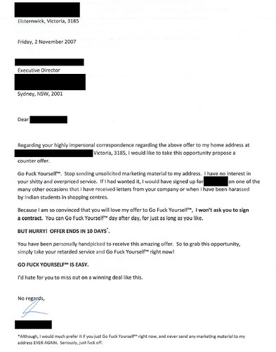 Unsubscribe