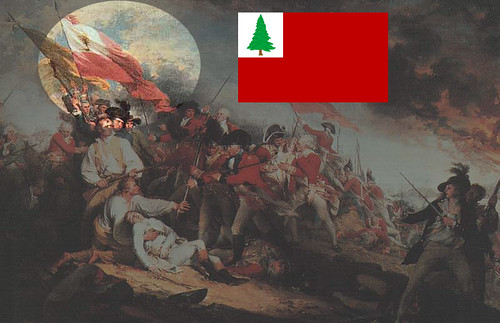 The Continental Flag at Bunker Hill