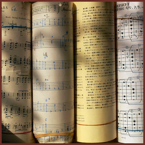 written guitar music