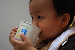 這是本月娘買的竹製杯子