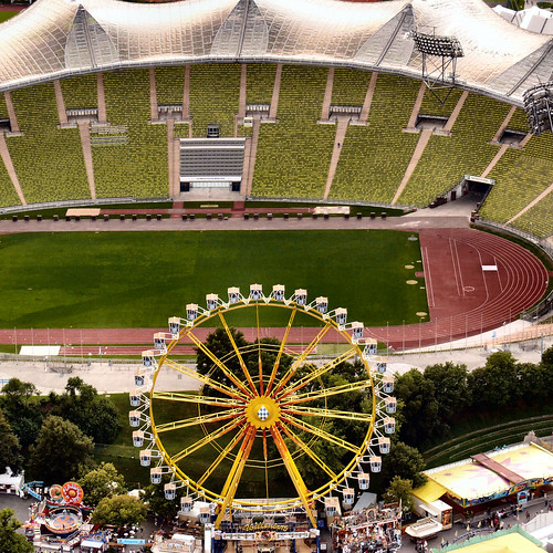 Olympic Park, Munich, daylight
