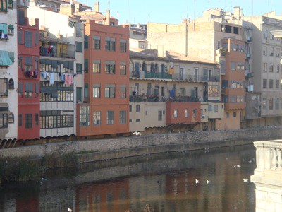 Vistas desde nuestra mesa en el restaurante