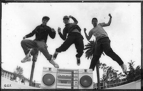 Beastie Boys on KXLU Glen E. Friedman
