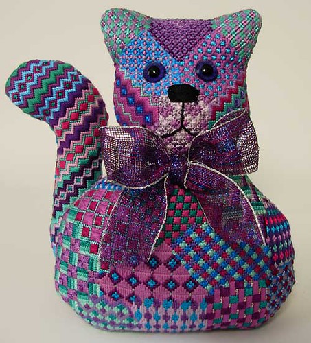 Needlepoint Cat