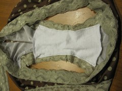 Panties crotch