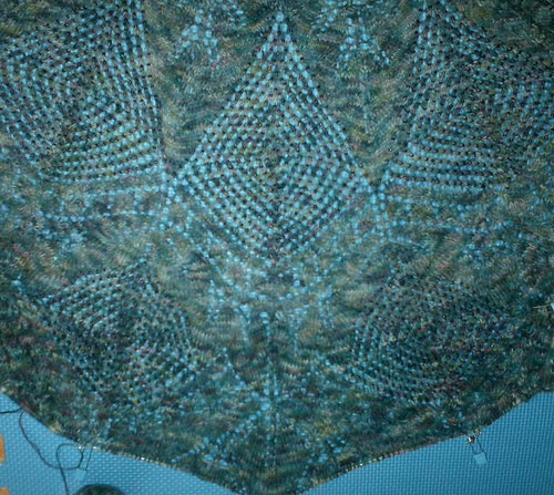 Dreamscape Shawl - Clue 5 Complete