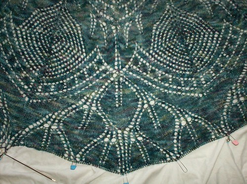 Dreamscape Shawl - Clue 6 Complete