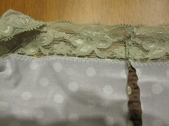 Panties close up