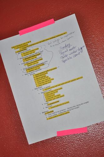 Yellow Weekend TO DO