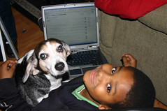 Computer Literacy Program - World Wide Web - Henry and Tyrek with Delicious