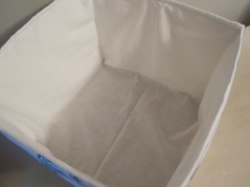 Inside of box
