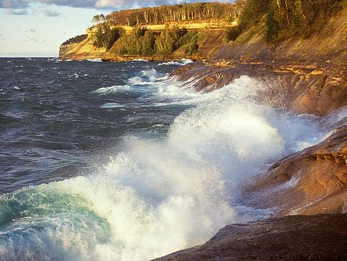 Lake Superior waves
