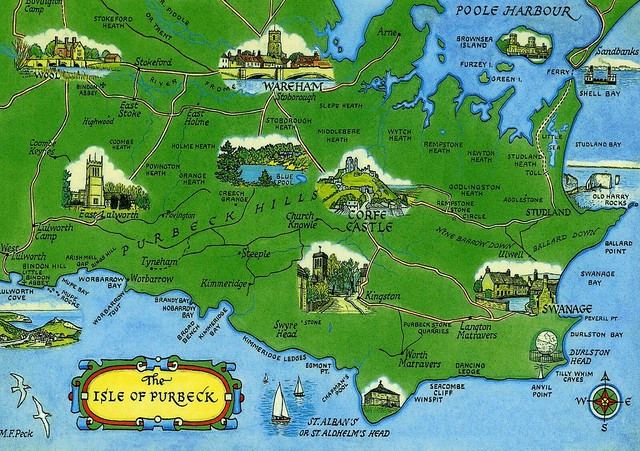 The Isle Of Purbeck Map Flickr Photo Sharing 3724601172 7fc97d3d0f Z 
