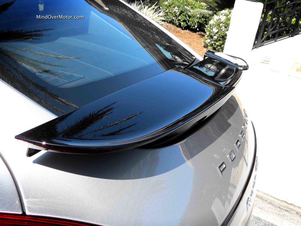 2013 Porsche Panamera GTS rear spoiler 2013 Porsche Panamera GTS rear spoiler