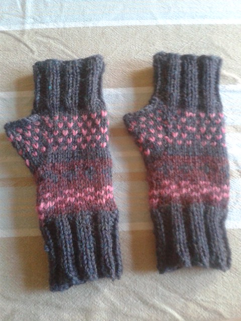 My 80s fingerless mitts