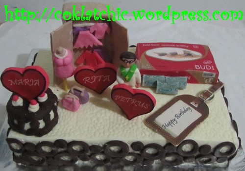 Cake Dodol Garut, lemari dan kue tart