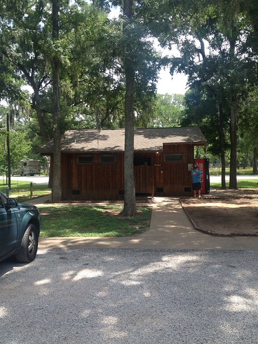 restrooms across from trailhead