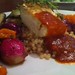 Halibut with 'Ratatuille' and Fregola